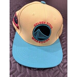 New Golden State Warriors Hat 50th Anniversary Mitchell & Ness Snapback Curry OS